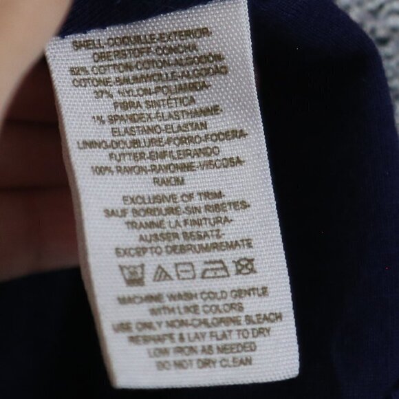 FREE PEOPLE Katya 3/4 Sleeve Lace Navy Blue Dress - Picture 7 of 8